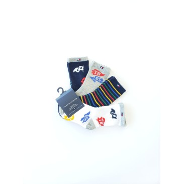 Tommy Hilfiger kojinės berniukams, 4 poros Tommy Hilfiger kojinės berniukams, 4 poros