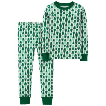 Medvilninė žalia pižama 