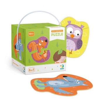 Dodo dėlionė Miško gyvūnai (6 dėlionės) Dodo dėlionė Miško gyvūnai (6 dėlionės)